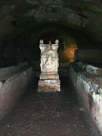 Mithraeum a San Clemente templomban Római kirándulás