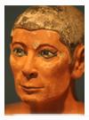 egyiptomi írnok szobra